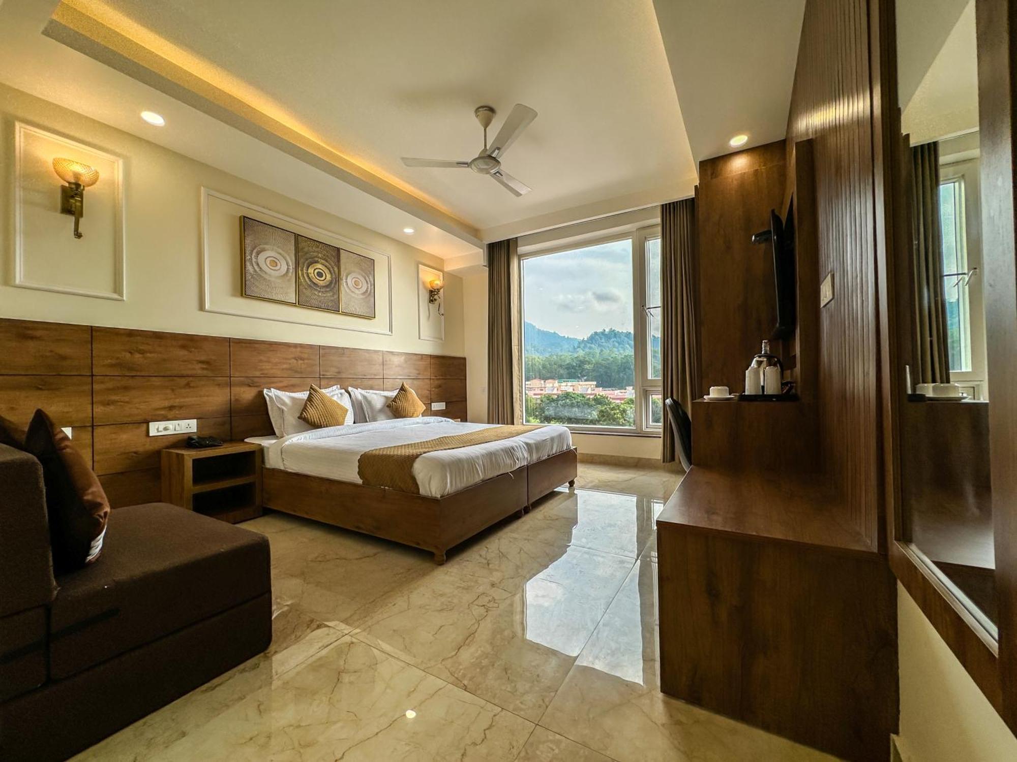 Hotel Nirvana Bliss, Behind Parmarth Niketan Rishikesh Luaran gambar